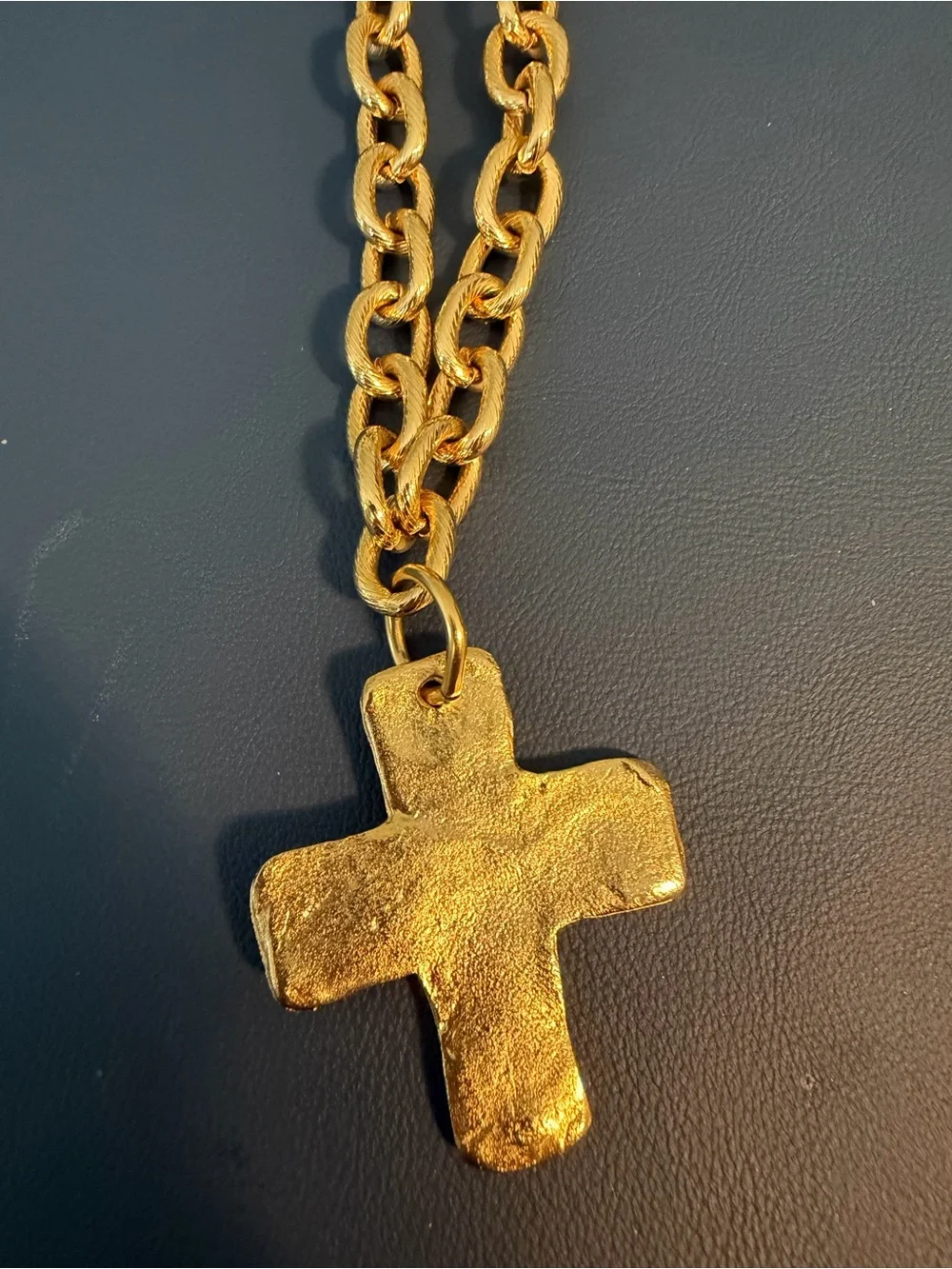 Susan Shaw - Cross Pendant Necklace (worn one time) - Picture 3 of 7